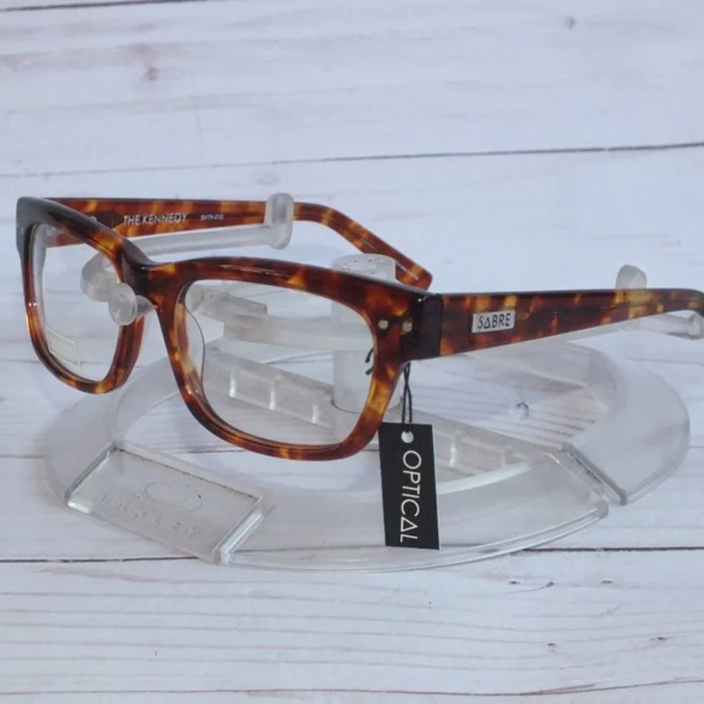 NEW SABRE THE KENNEDY EYEGLASSES SV70-112 TORTOISE